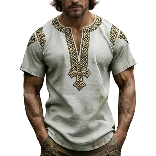 Polo col V homme en coton épais premium et finitions haut chic