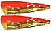 Brads BS Fishtales Super Bait Kokanee Cut Plug 2 Inch 2-Pack Unrigged Fireball