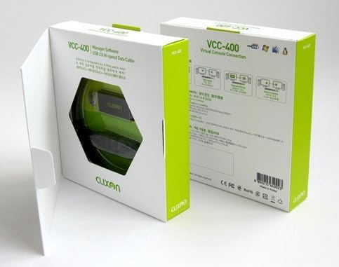 Clixon VCC-400 Connect Multiple Operating Systems Computers and Laptops (Windows, Mac, Linux) Virtual Console Connection USB 2.0 Dongle and Cable - 1