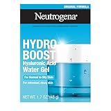 Neutrogena Hydro Boost Water Gel, 24 Hr Hydration for Normal/Oily Skin, Signature Fragrance, Face Moisturizer with Hyaluronic Acid, Skin Care for Juicy, Deeply Hydrated Skin, 1.7 oz
