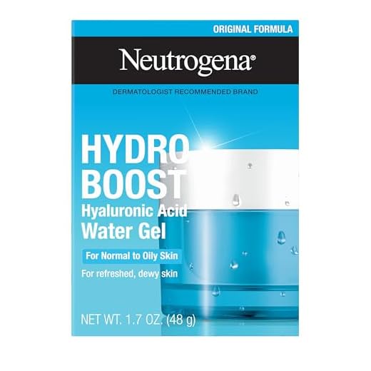 Neutrogena Hydro Boost Face Moisturizer with Hyaluronic Acid for Dry Skin, Oil-Free and Non-Comedogenic Water Gel Face Lotion, 1.7 oz