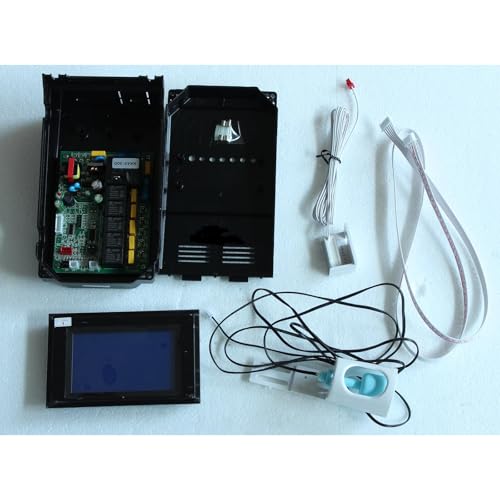 Commercial Ice Maker Control Board Kit 6-Part Set - 3.5inch Display Industrial Grade Controller Card Replacement for Vevor/Cotlin/Cooski/Major Chinese Brand Cube Ice Machines