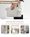 ONECUTE Hundetrage für kleine Hunde Kaninchen Katze mit großen Taschen, Baumwolltasche, Hundetrage Soft Sided, zusammenklappbar Travel Puppy Carrier (Gray, 34 * 14 * 25 cm ±1-2 cm Handgemessen)