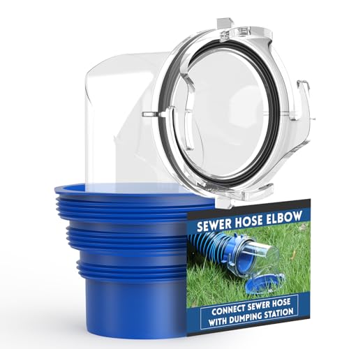 DUMPMAN RV Sewer Hose Elbow, 90 Degree