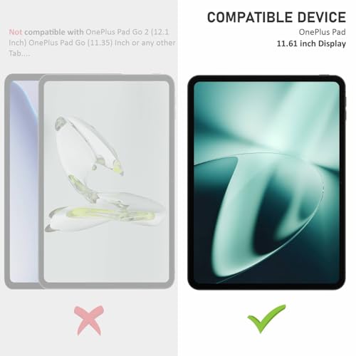 Image of SupCares Tempered Glass for OnePlus Pad (11.61 Inch) With Installation Kit | Military-Grade Gorilla Screen Protector | Edge to Edge Coverage | Transparent