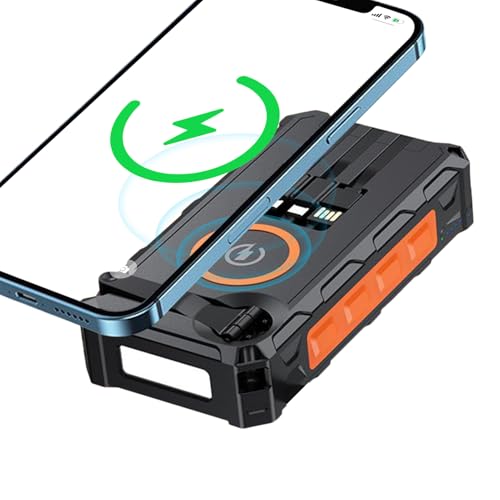 Powerbank solaire antichoc pour recharger votre smartphone malgré la pluie et la nuit