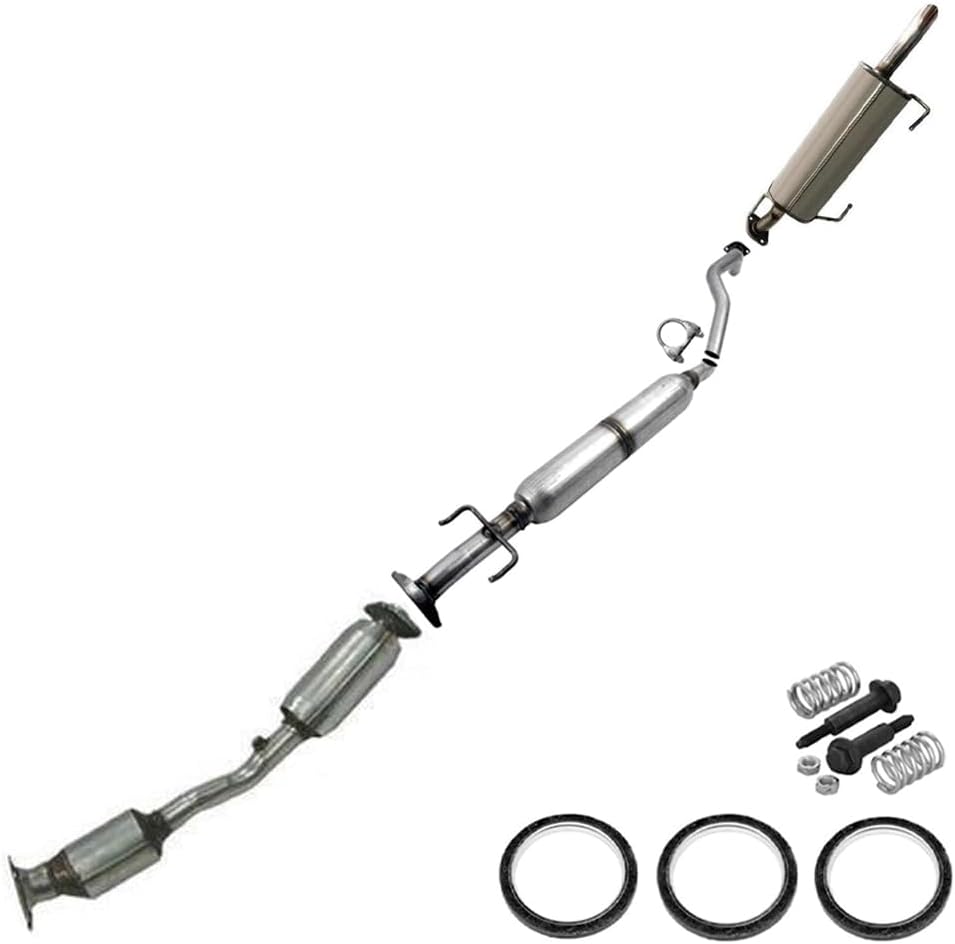 Northeastern Direct-Fit Exhaust Resonator Pipe For 2006-2011 Honda Civic 1.8L – Includes Clamps & Gasket
