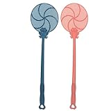 Swatter Fly Swatter Fly, 2 Stück, dicke Wandbefestigung, Fliegenkiller mit...