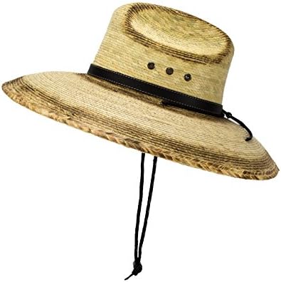 Natural Palm Leaf Straw Super Wide Brim 