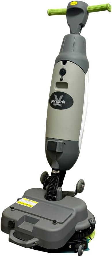 U-Mop Pro Floor Scrubber 17 Cordless Auto Scrubber with Pads, Lightweight, Rechargeable Battery