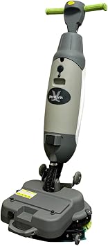 U-Mop Pro Floor Scrubber 17" Cordless Auto Scrubber with Pads, Lightweight, Rechargeable Battery