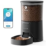 PETULTRA Automatic Cat Feeder WiFi - APP Control Cat Food Dispenser, Timed Auto Pet Feeder Programmable for Cat and Small Medium Dog with Desiccant Bag- Detachable for Cleaning