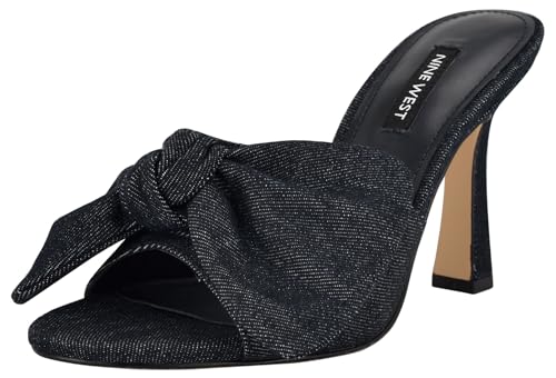 Sandale à talon haut Nine West Trina bleu foncé denim taille 42 EU
