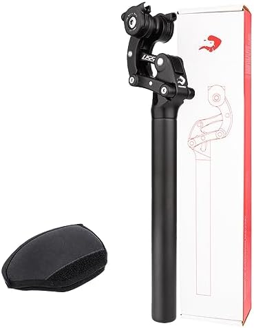 Safort Suspension Seatpost 27.2/28.6/30.0/30.4/30.9/31.6/33.9mm Seatpost with Shim and Cover