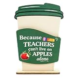 Mayvoro Teachers Gifts,Funny Teacher Coffee Cup Desk Decor. Teacher & Year End Graduation Gift, Birthday, Christmas & Thank You Gift for Her, Mom, Women, Wife, Boss, Sister, Friend