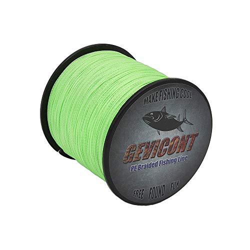 image for GEVICONT Braid Lines Zero Memory Long line Fishing Weaves PE 4X Strand