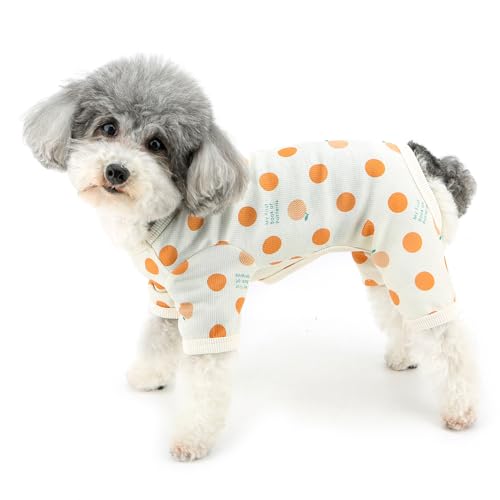 犬服 春 夏 犬用 つなぎ ロンパース 小型犬 服 かわいい 水玉柄 パジャマ カバーオール Dリング付き おしゃれ 可愛い 部屋着 寝間着 柔らかい 通気性 ペット ドッグウェア 洋服 ストライプ服 チワワ 猫服 お散歩 お出かけ
