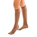 Produktbild COMPRESSANA Damen Kniestrümpfe, blickdichte Kniestrümpfe mit Spitzenhaftband