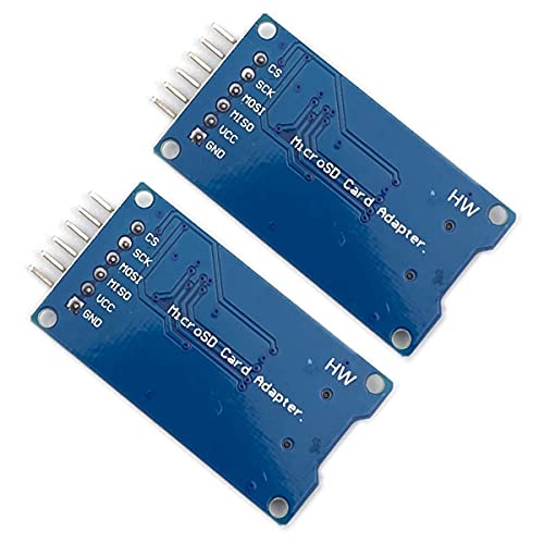 Módulo micro SD Arduino Kiro&Seeu lector tarjeta TF SPI para Raspberry Pi 2 unidades 4