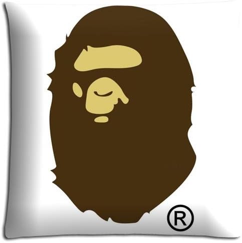 Zippered Elegant bape Ease Bedding Pillow Cover Cases Polyester & Cotton 16x16 inch 40x40 cm