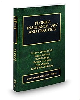 Tankobon Softcover Florida Insurance Law and Practice, 2018-2019 ed. (Vol. 17, Florida Practice Series) Book