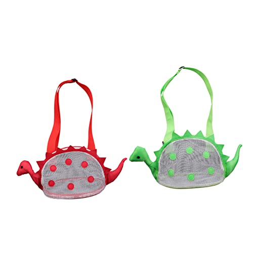 CALLARON 2 Piezas bolsa de concha de playa almacenamiento de juguetes para bolsa de storage bags beach bag bolsas de playa para bolso de concha de dibujos animados paño