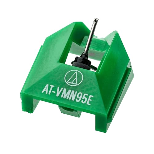 Audio-Technica AT-VMN95E Elliptical Replacement Turntable Stylus, Green by Audio-Technica - Image 2