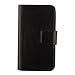 Produktbild Gukas PU Leder Tasche Hülle Für Maze Alpha Helio P25 4G LTE 6" Handy Flip Design Brieftasche mit Karten Slots Schutz Protektiv Case Cover Etui Skin (Farbe: Schwarz)