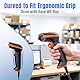 Tera Barcode Scanner 1D 2D QR Wired Handscanner Kabelgebundenes CMOS-Barcode-Lesegerät mit Stoßfest Wasserdicht IP65 Ergonomischer Griff 300,000-Pixel-Kamera und USB-Kabel, Plug&Play, D5100Y