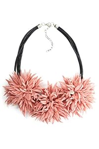 collezione alessandro collezione alessandro Statementkette Flower mit großen Stoffblüten collezione alessandro collezione alessandro Statementkette Flower mit großen Stoffblüten