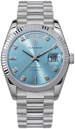 Sugess Classic S449 Automatic dan and date Men's Watches Sapphire Glass Waterproof Luxury Mechanical Watch (V 3)