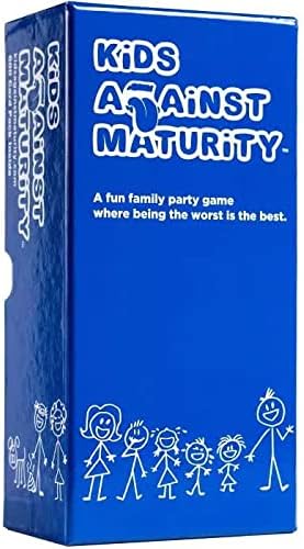 Kids Against Maturity: Card Game for Kids and Families, Super Fun Hilarious for Family Party Game Night