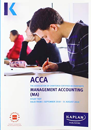 Management Accounting (MA) - Study Text