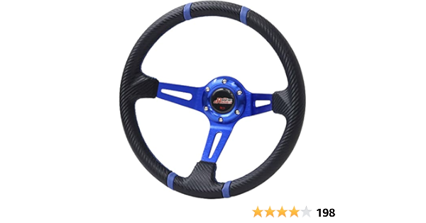 Amazon | life_mart ディープコーン ステアリング ハンドル 35φ