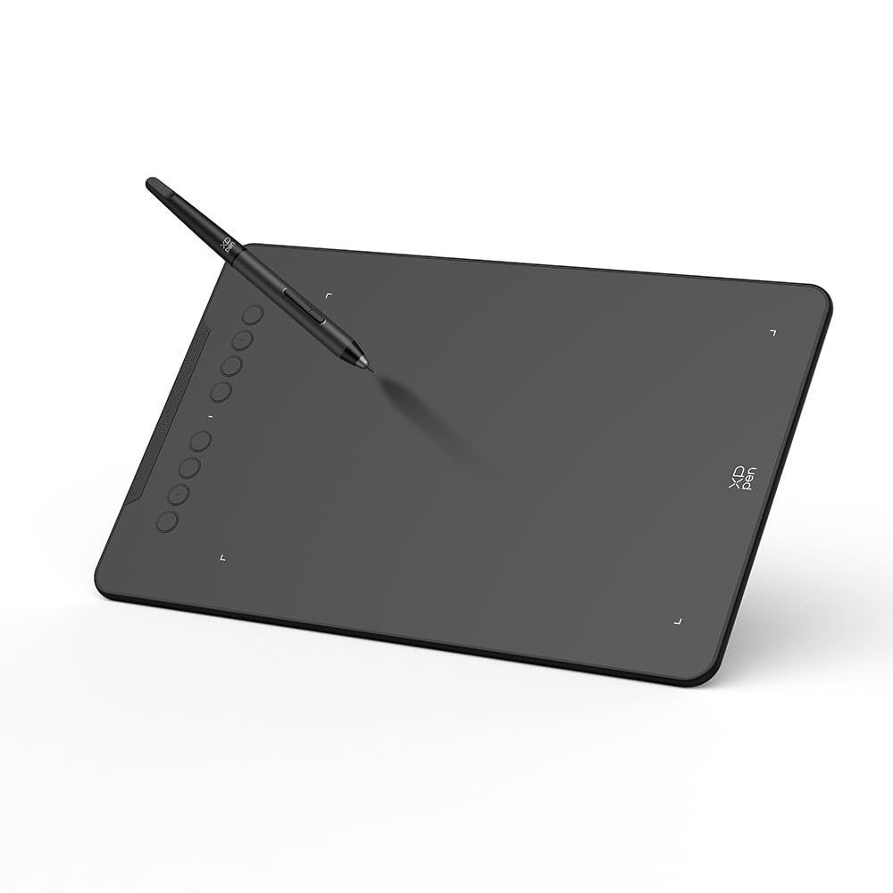 XPPen Deco 01 V3 tablet graficzny 10 x 6,25 cala pióro 16K poziomów ciśnienia kompatybilny Windows Mac Android