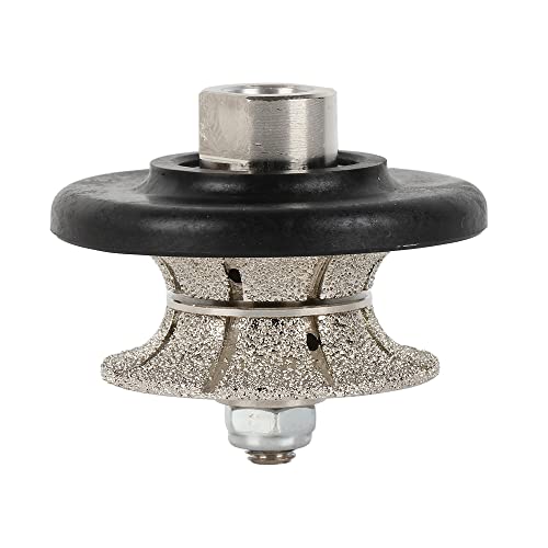 V Full Bullnose Diamond Hand Profiler/Router Bits With 5/8-11 Thread For Granite Countertop (V25 1 Inch) #TOP2