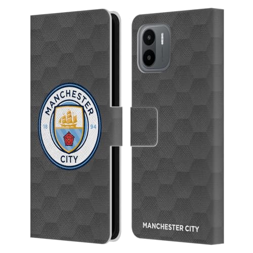 Head Case Designs Officially Licensed Manchester City Man City FC Home Goalkeeper 2020/21 Badge Kit Leather Book Wallet Case Cover Compatible with Xiaomi Redmi A2