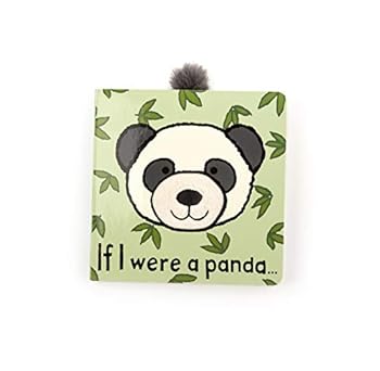 Toy Jellycat Board Books, If I were a Panda Book