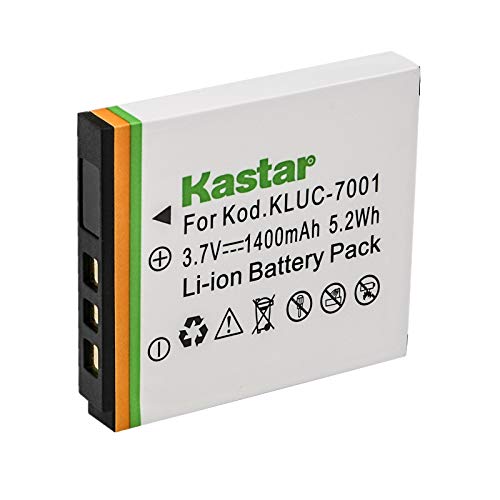 Kastar 3.7V 1400Mah Digital Camera Battery For Kodak Klic-7001 Benq D-Li213 Kodak Easyshare M320 M340 M341 M753 Zoom M763 M853 Zoom M863 M893 Is M1063 M1073 Is Md1063 Md41 Md853 Md863 Mx1063 #TOP11