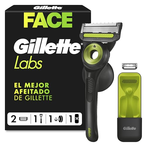 37% DESCUENTO GilletteLabs Maquinilla de Afeitar Neon Night Edition, 1 Mango de Metal con Barra Exfoliante Integrada… — oferta en Amazon