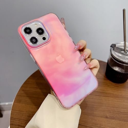 Coque iPhone 14 Pro aquarelle rigide anti rayure pour téléphone portable
