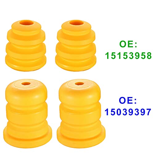 Cheriezing 4 Pcs Lower Suspension Control Arm Bumper Front & Rear For Cadillac Chevy Gmc Truck Replaces 905-208 15153958 15039397 #TOP7