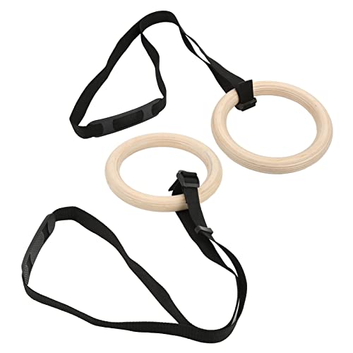 Anillas de Madera de Abedul Ajustables para Ejercicio miniatura 5