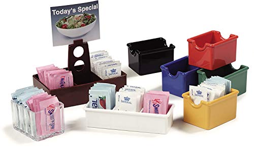 Royal Kitchen Sugar Packet Holder Caddy Classic Restaurant Quality With 20 Packet Capacity (White) #TOP6
