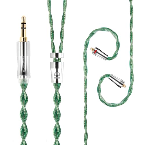 �yKBEAR Aegis Wire ���zYinyoo MMCX3.5mm �C���z���P�[�u�� ���P�[�u�� �C���z�������p�P�[�u�� 1.2m 4N�����x���_�f���⃁�b�L�f�� ���w���h�~�ґg�\�� �O���g�o�����X 2pin MMCX QDC�I���\ �A�b�v�O��