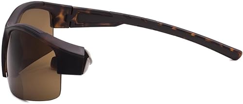 Vista 31 de Eyekepper TR90 Unbreakable Sports Bifocal Half Rimless Sunglasses Baseball Running Fishing Driving Golf Softball Hiking