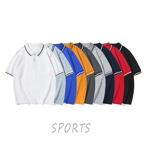 Acestar Boys Short Sleeve Polo Shirt Kids Plain School Uniform Polo Shirt For Boys And Girls (Yellow,150/8-9 Years) #TOP5