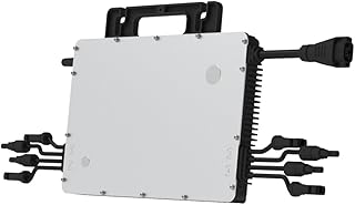Hoymiles HMS-1600-4T Mikrowechselrichter für Vier Solar Module 1600 Watt mit optionalem WiFi für Balkonkraftwerk (Steuersatz: 0% nach § 12 Absatz 3 UStG)