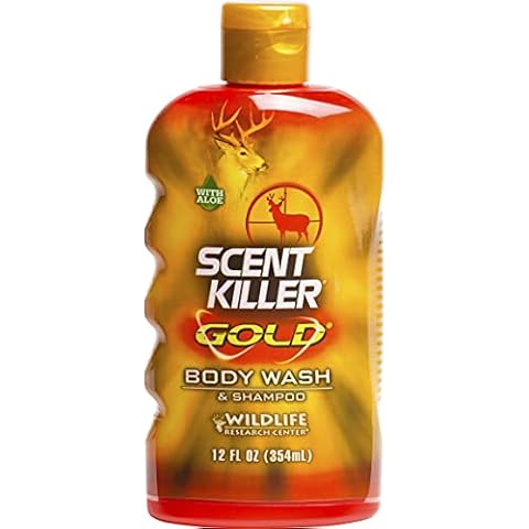 Wildlife Research Scent Killer Gold Body Wash and Shampoo, (12-Ounce), Multi Cover