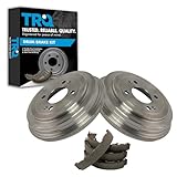 TRQ Rear Brake Drum & Shoe Kit Set for 2006-2011 Hyundai Accent / 2006-2011 Kia Rio / 2006-2011 Kia Rio5